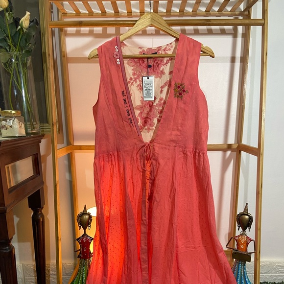 Ajio Cotton Kurta/ Shurg .Size- L - Picture 3 of 8